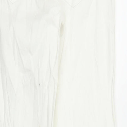Womens UK Size 8 Janina Regular Fit Snow Pants White Trousers