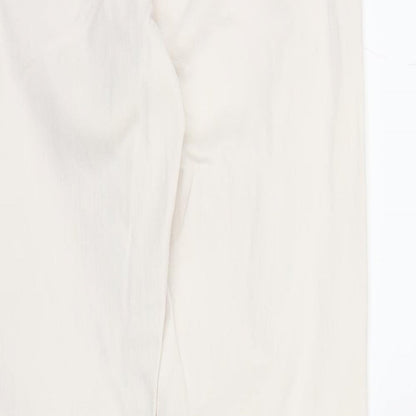 River Island Girls White  Denim Skinny Jeans Size 10 Years