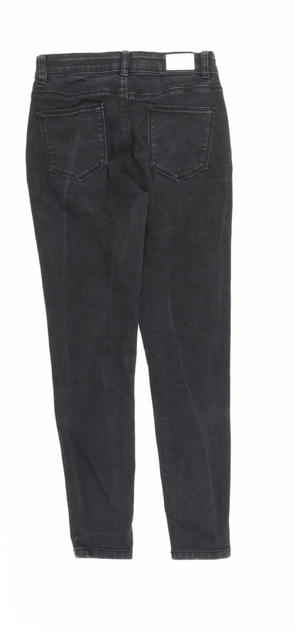 Denim Co Girls Black  Denim Skinny Jeans Size 11-12 Years