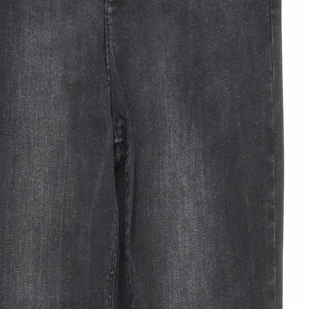 Denim Co Womens Black  Denim Skinny Jeans Size 10 L26 in