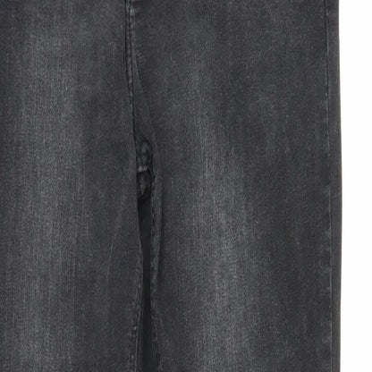 Denim Co Womens Black  Denim Skinny Jeans Size 10 L26 in