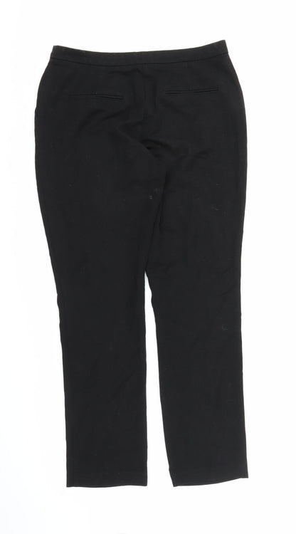 Womens UK Size 12 Papaya Regular Fit  Black Trousers