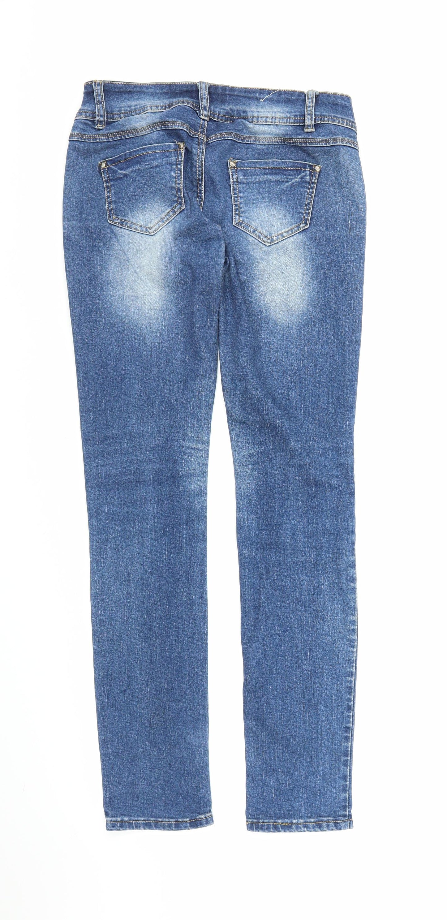 Yuzi Womens Blue  Denim Skinny Jeans Size 29 in L31 in