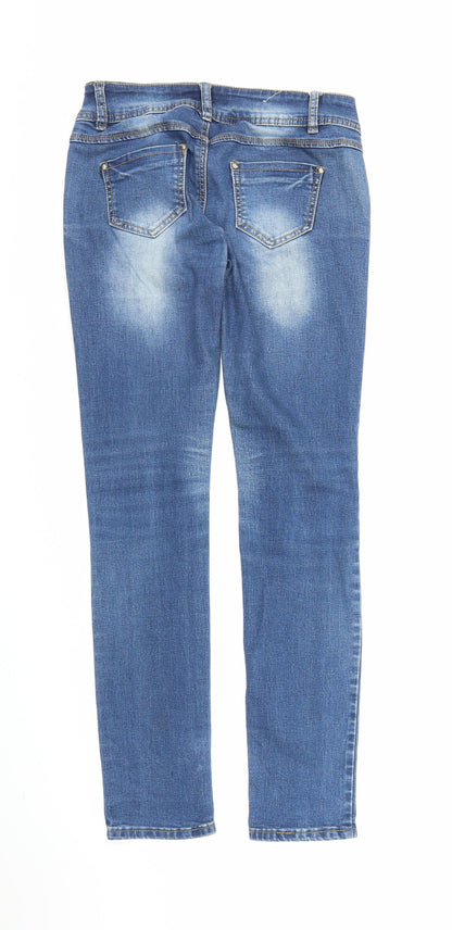 Yuzi Womens Blue  Denim Skinny Jeans Size 29 in L31 in