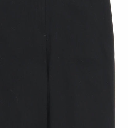 M&S Womens Black   Trousers  Size 12 L25 in