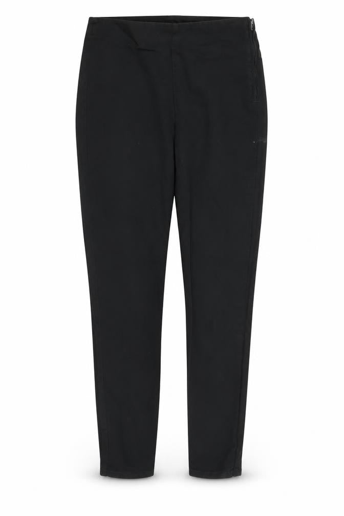 Womens UK Size 8 H&M Regular Fit Carrot Black Trousers