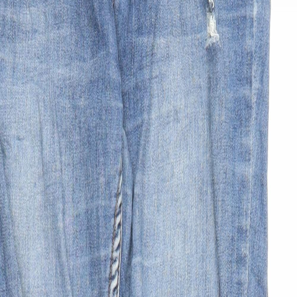 Womens UK Size 8 Laulia Regular Fit Skinny Blue Jeans