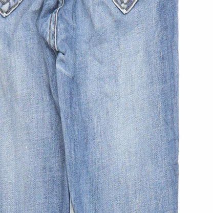 Womens UK Size 8 Laulia Regular Fit Skinny Blue Jeans