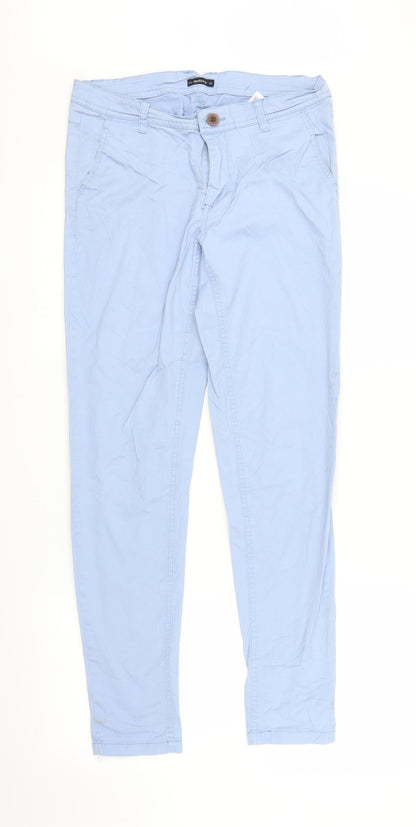 Medicine Womens Blue   Chino Trousers Size 10 L28 in