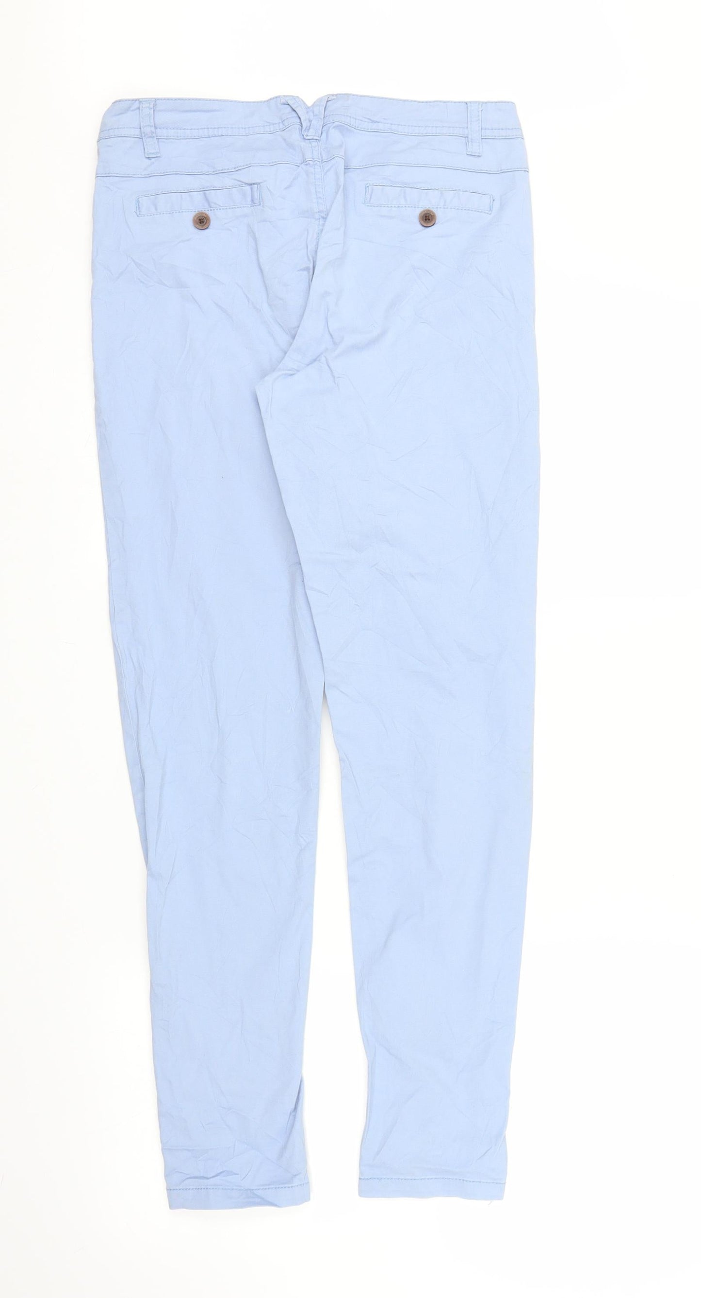 Medicine Womens Blue   Chino Trousers Size 10 L28 in