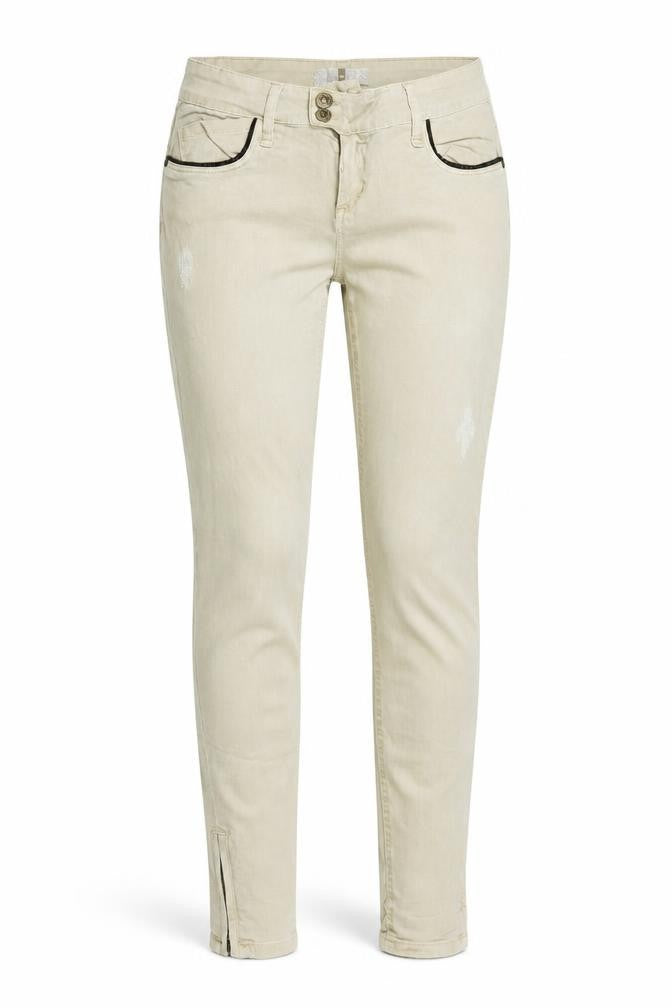 Stradivarius Womens Beige  Denim Skinny Jeans Size 10 L30 in