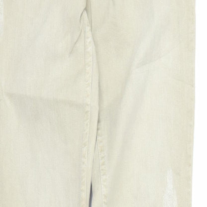 Stradivarius Womens Beige  Denim Skinny Jeans Size 10 L30 in