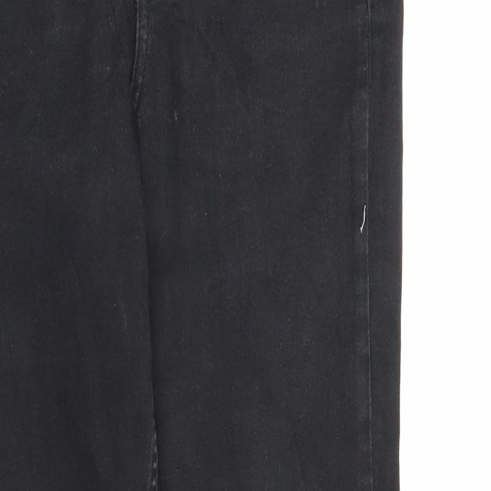 Preworn Womens Black  Denim Skinny Jeans Size S L27 in