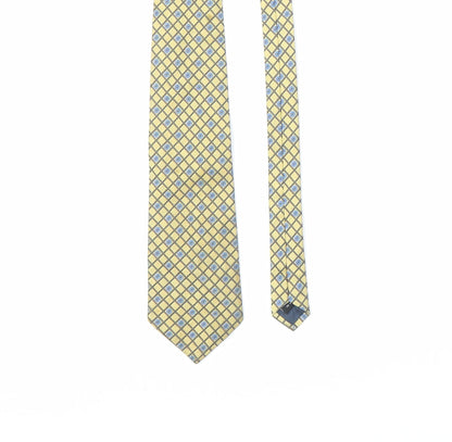 Principles Mens Gold Floral  Pointed Tie One Size
