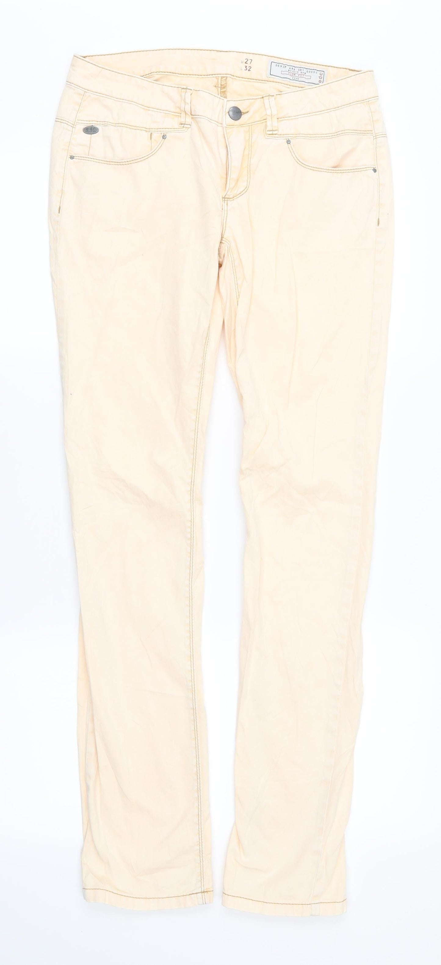 denim and dry goods Womens Pink   Skinny Jeans Size 27 in L32 in