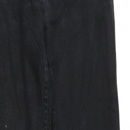 Womens UK Size 8 Preworn Regular Fit Skinny Black Jeans