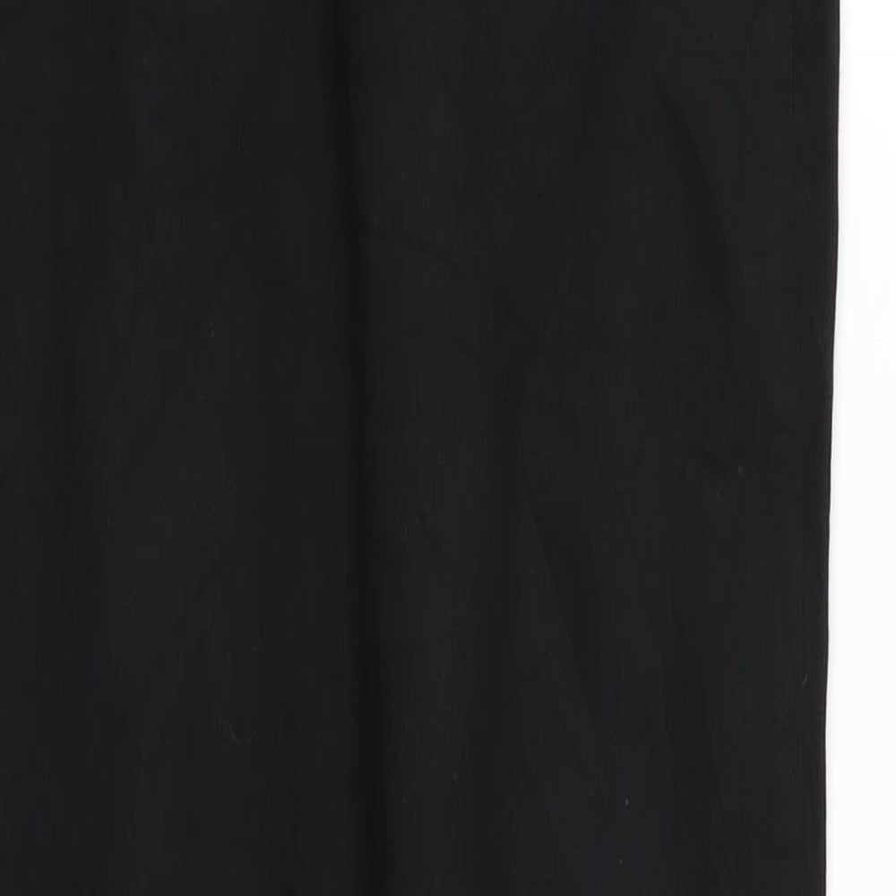 Womens UK Size 8 H&M Regular Fit  Black Trousers