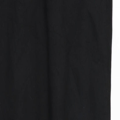 Womens UK Size 8 H&M Regular Fit  Black Trousers