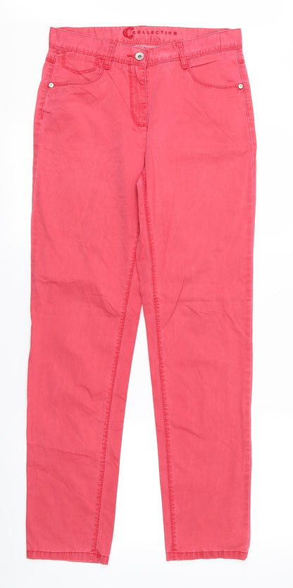 Clarina collection Womens Pink   Skinny Jeans Size 28 in L29 in