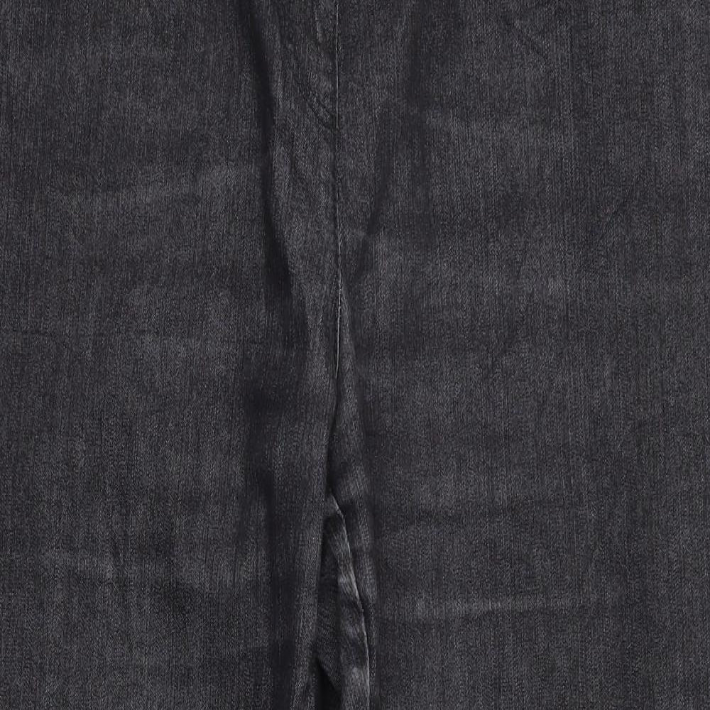 Walbusch Womens Black   Trousers  Size 30 in L25 in - Stretch waistband