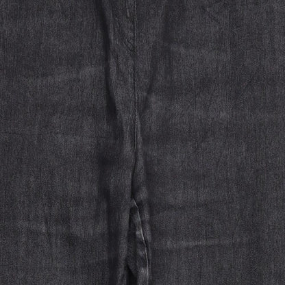 Walbusch Womens Black   Trousers  Size 30 in L25 in - Stretch waistband