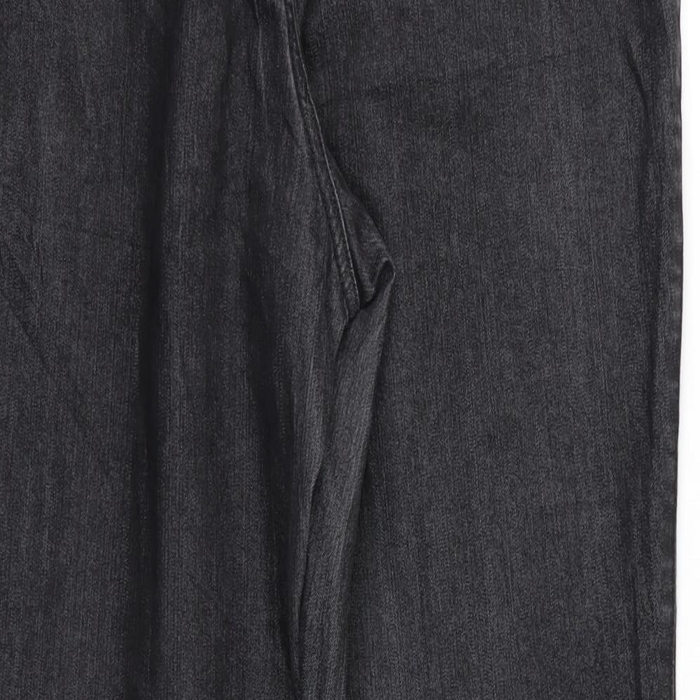 Walbusch Womens Black   Trousers  Size 30 in L25 in - Stretch waistband