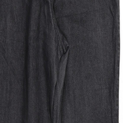 Walbusch Womens Black   Trousers  Size 30 in L25 in - Stretch waistband