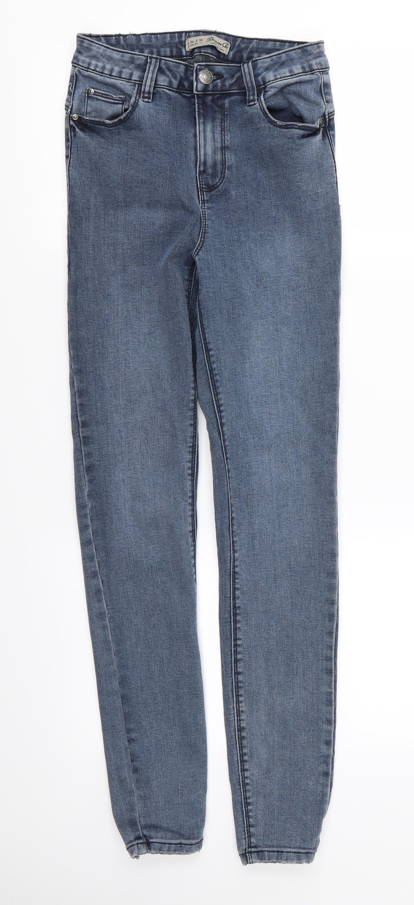 denim ad co Womens Blue   Skinny Jeans Size 6 L28 in