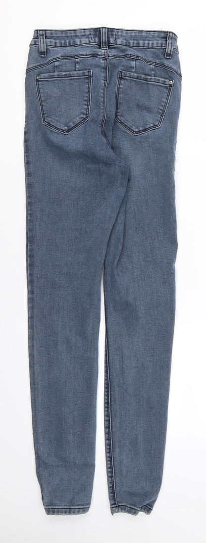denim ad co Womens Blue   Skinny Jeans Size 6 L28 in