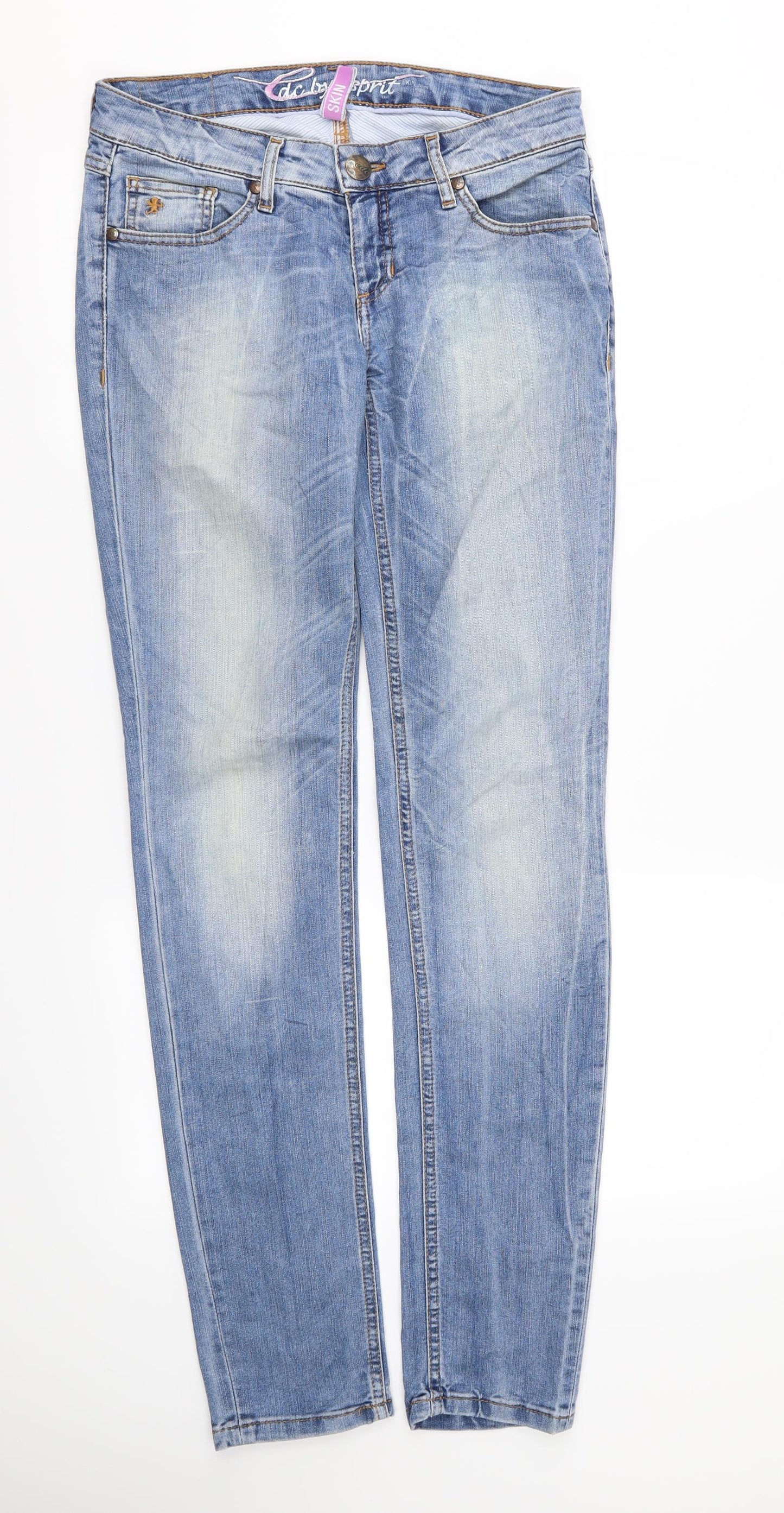ldc by espirit Womens Blue   Skinny Jeans Size 28 in L32 in