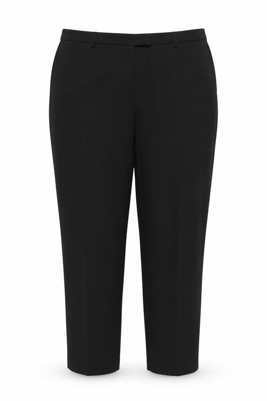 Womens UK Size 18 M&Co Regular Fit  Black Trousers