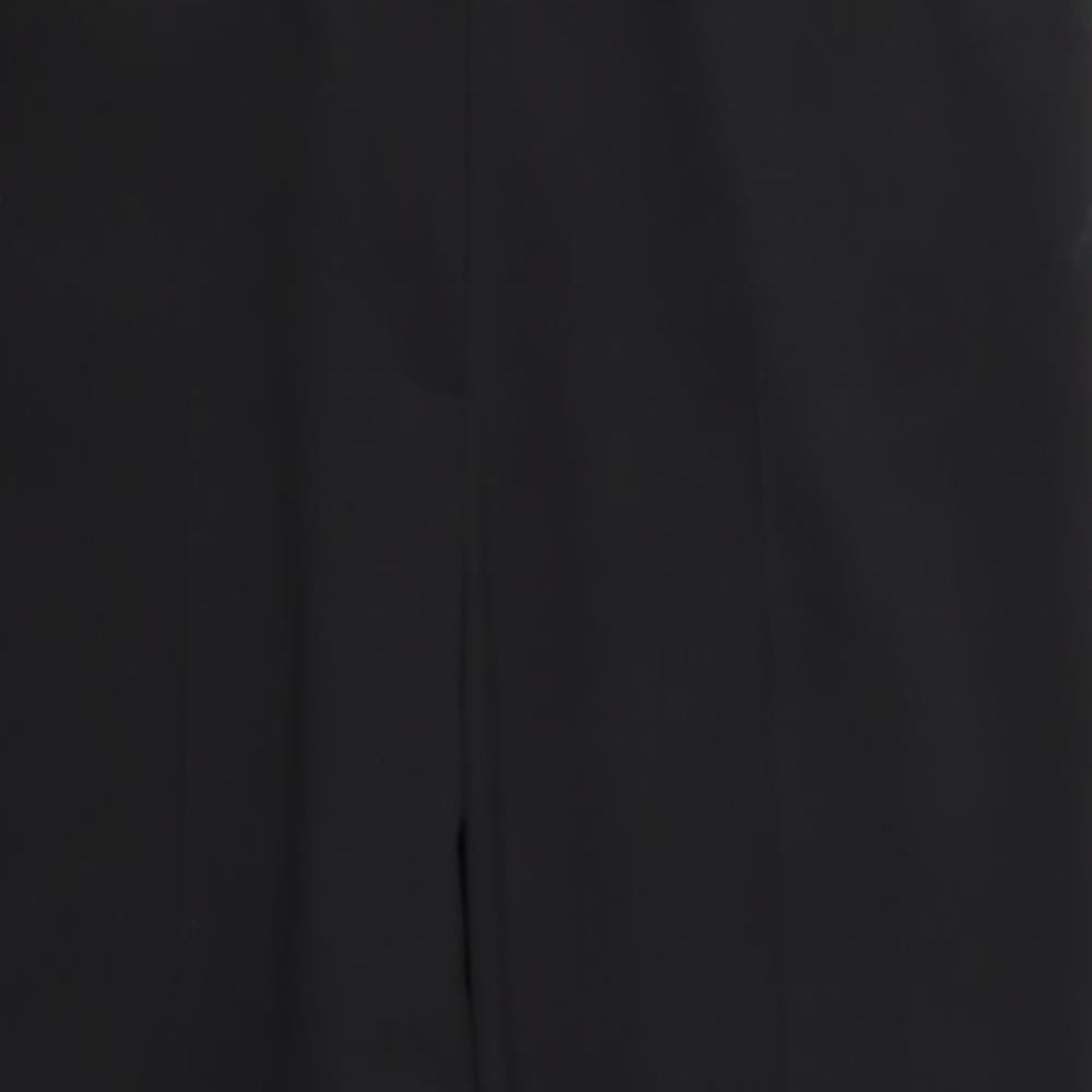 Womens UK Size 18 M&Co Regular Fit  Black Trousers