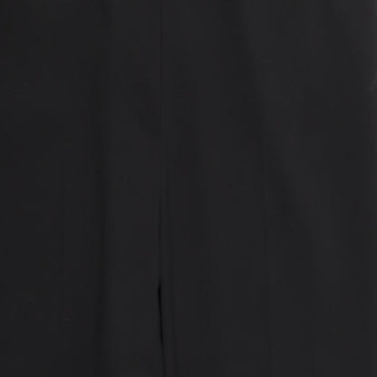 Womens UK Size 18 M&Co Regular Fit  Black Trousers