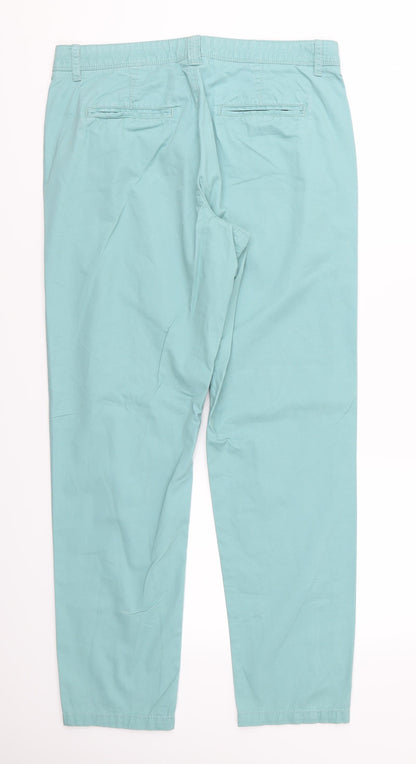 Indigo Collection Womens Blue   Trousers  Size 12 L29 in
