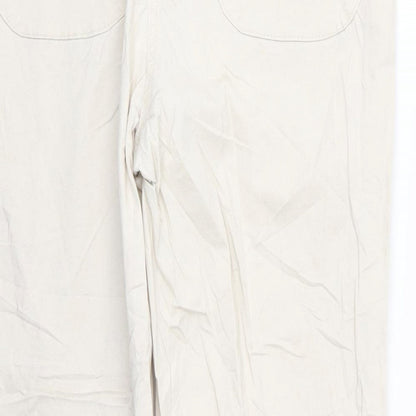 Womens UK Size 18 Preworn Regular Fit  Beige Trousers