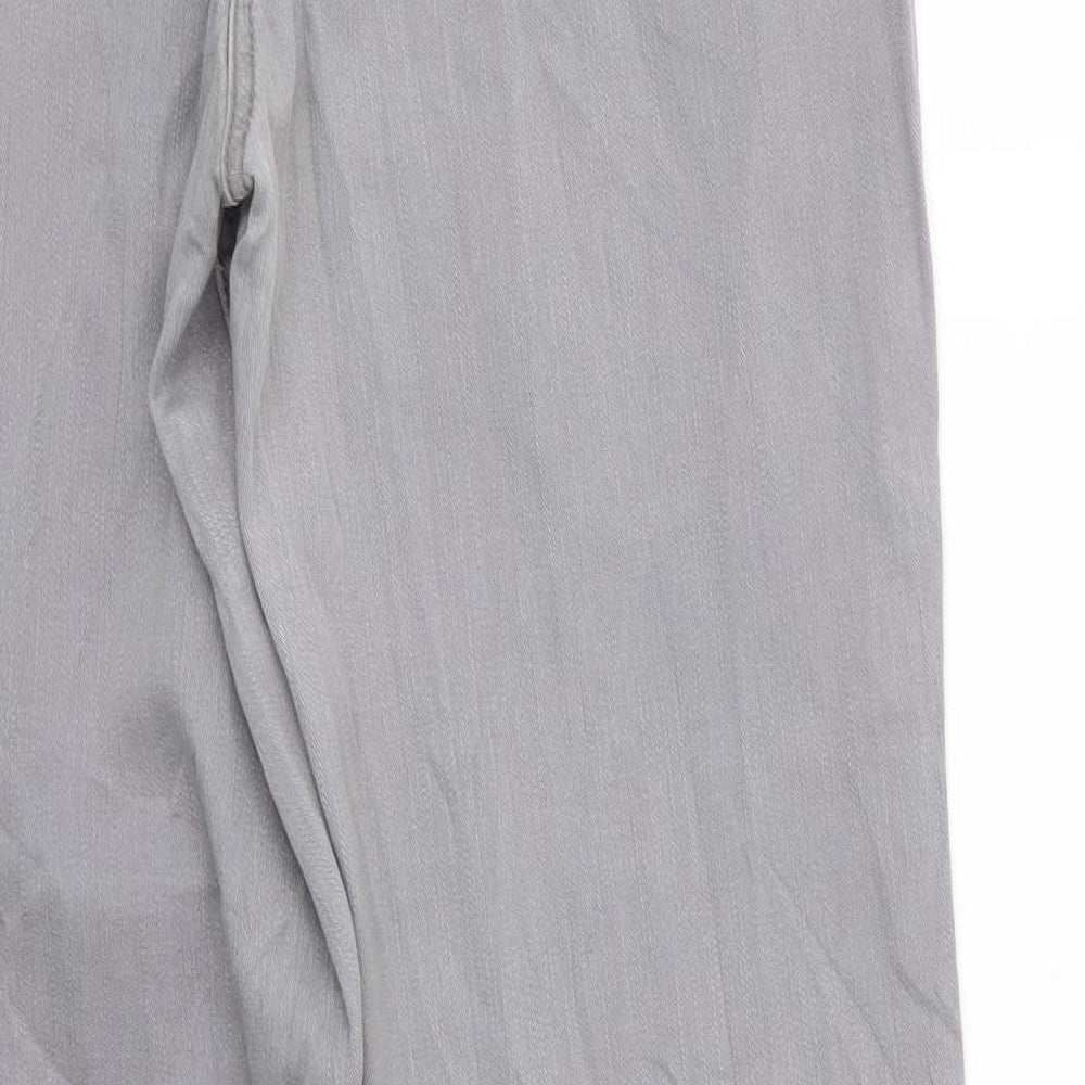 Womens UK Size 12 Preworn Regular Fit Skinny Grey Jeans