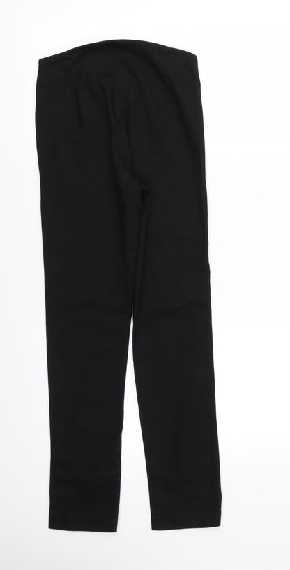 Womens UK Size 6 H&M Regular Fit  Black Trousers