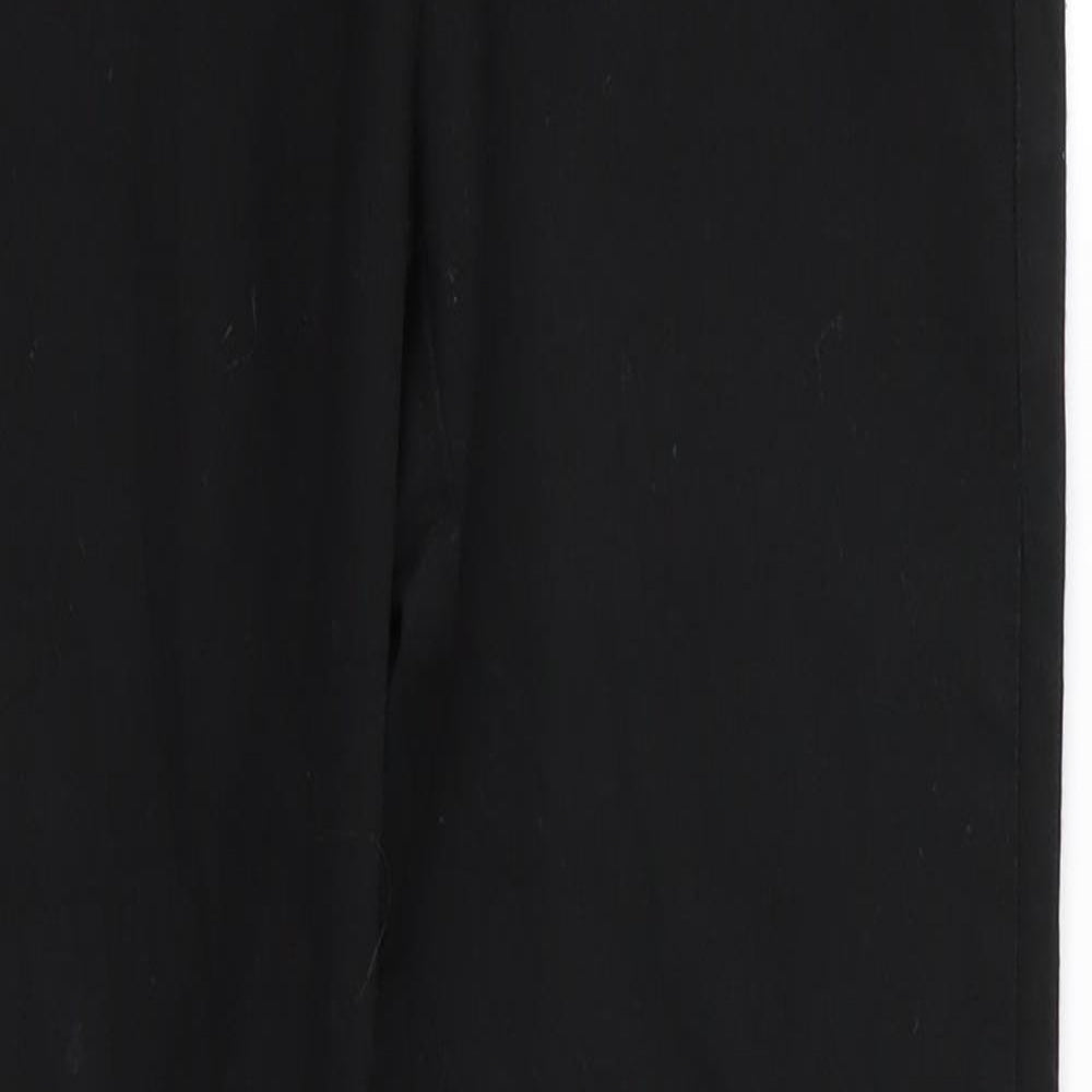 Womens UK Size 6 H&M Regular Fit  Black Trousers