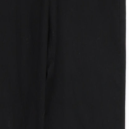 Womens UK Size 6 H&M Regular Fit  Black Trousers