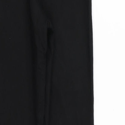 Womens UK Size 6 H&M Regular Fit  Black Trousers