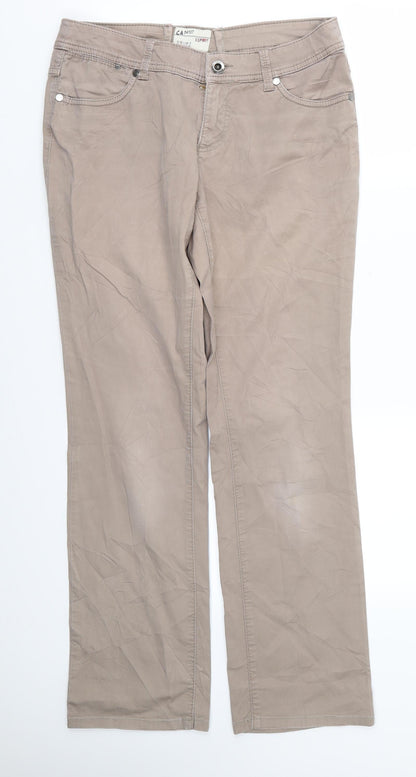 espirit Womens Brown   Skinny Jeans Size 12 L30 in