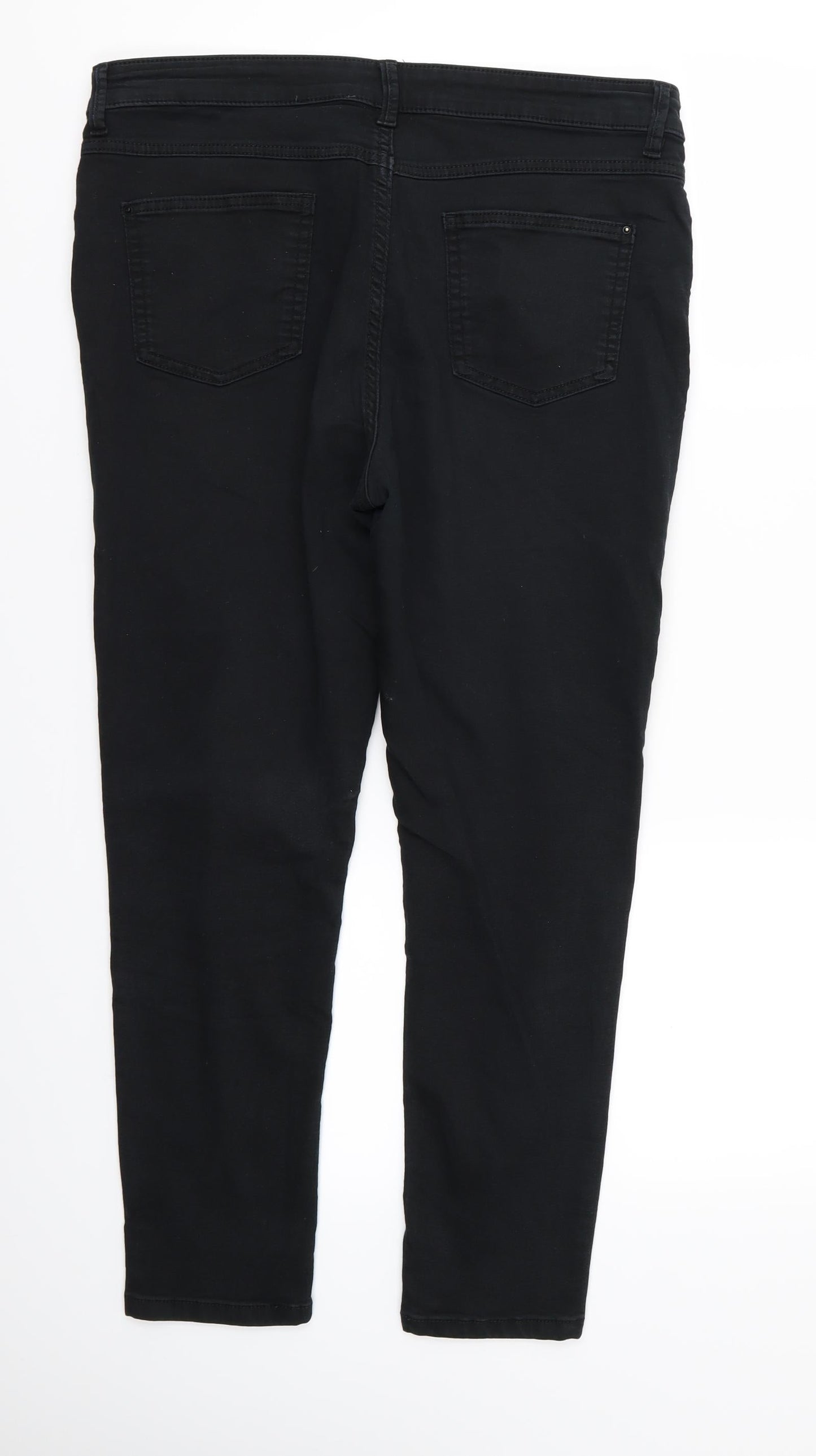 Womens UK Size 34 in Preworn  Jegging Black Leggings