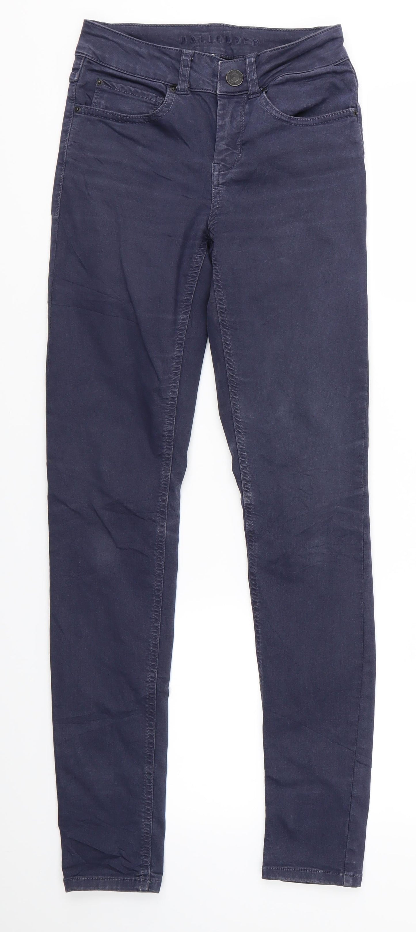 Hallhuber Womens Blue   Skinny Jeans Size 4 L29 in
