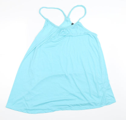 Womens UK Size 16 Studio Blue Basic Tank