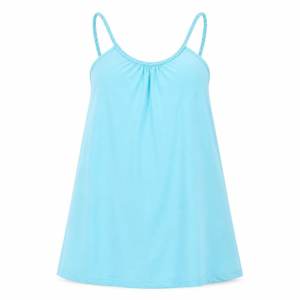 Womens UK Size 16 Studio Blue Basic Tank