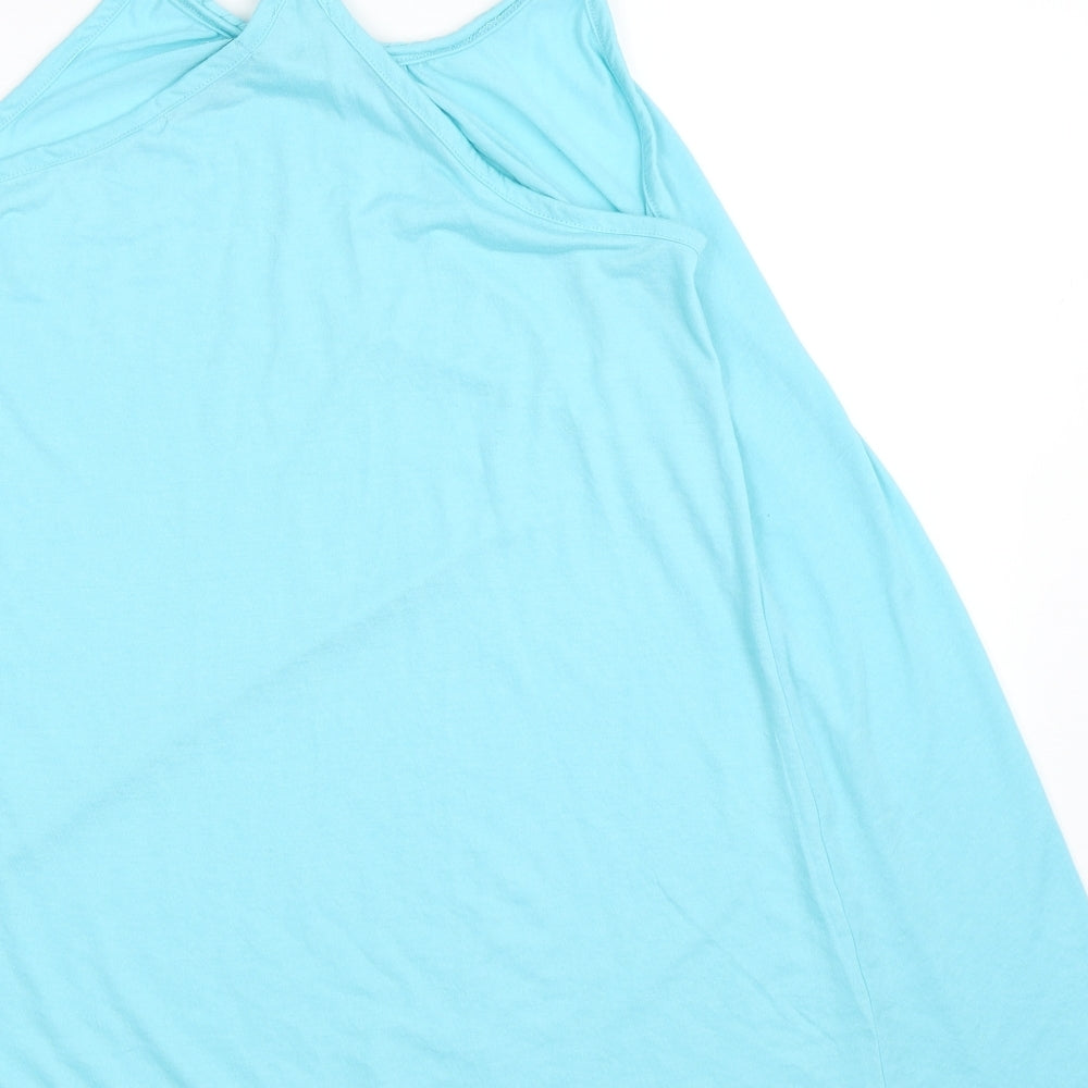 Womens UK Size 16 Studio Blue Basic Tank