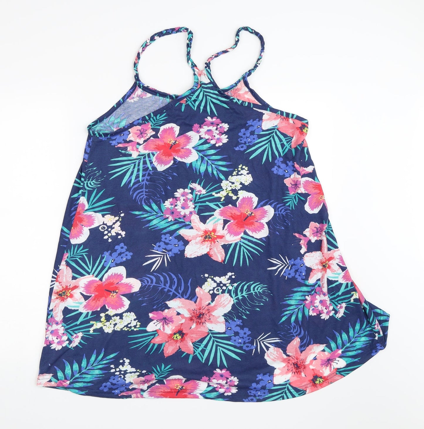 Womens UK Size 16 Studio Blue Basic Tank