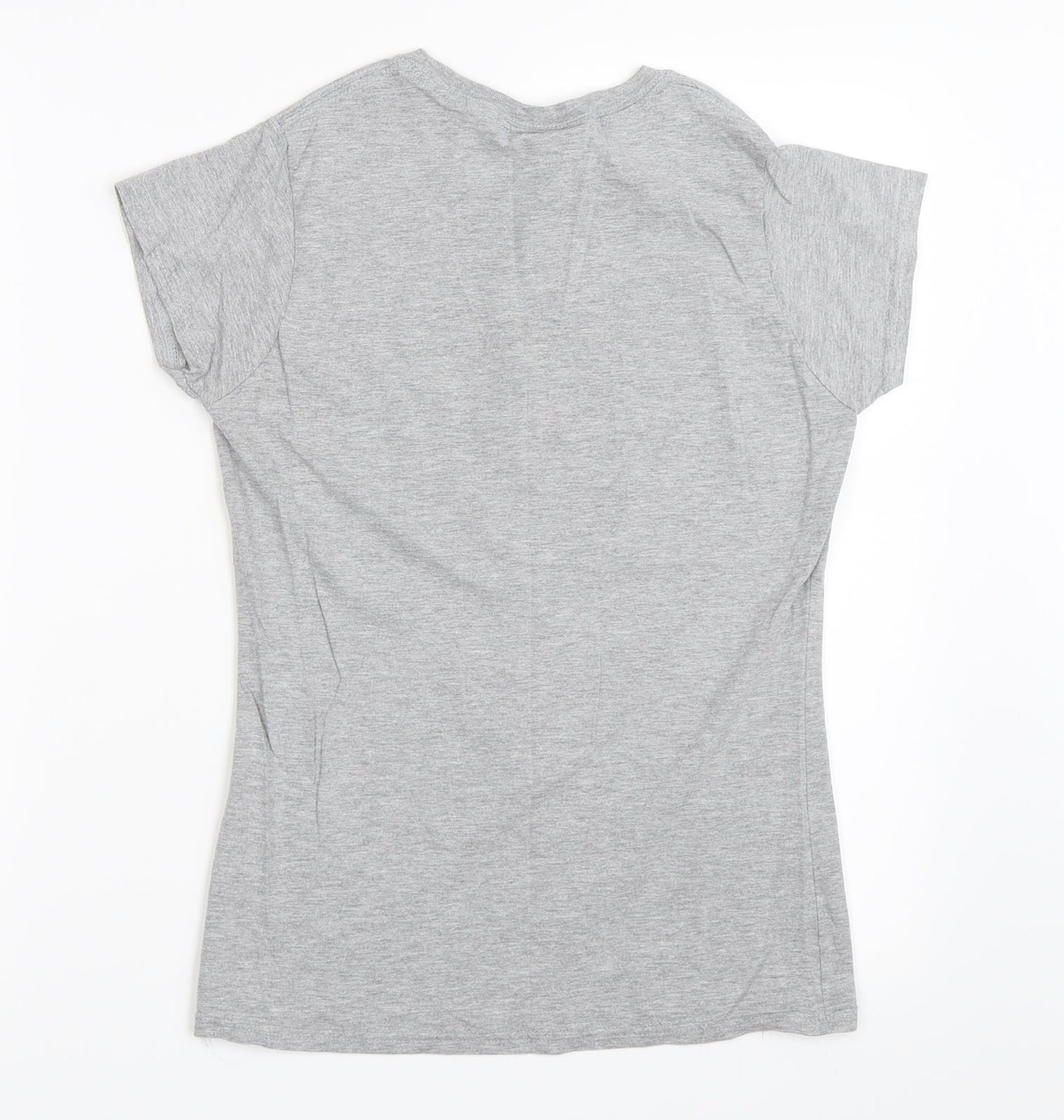 Gildan Womens Grey   Basic T-Shirt Size M  - Wonder Woman