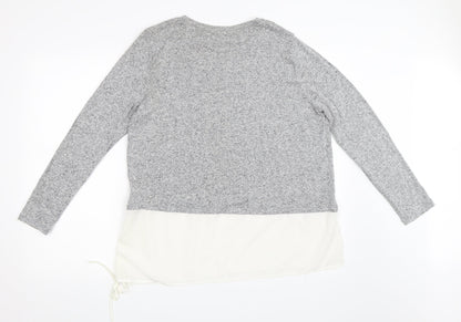 TU Womens Grey   Pullover Jumper Size 18