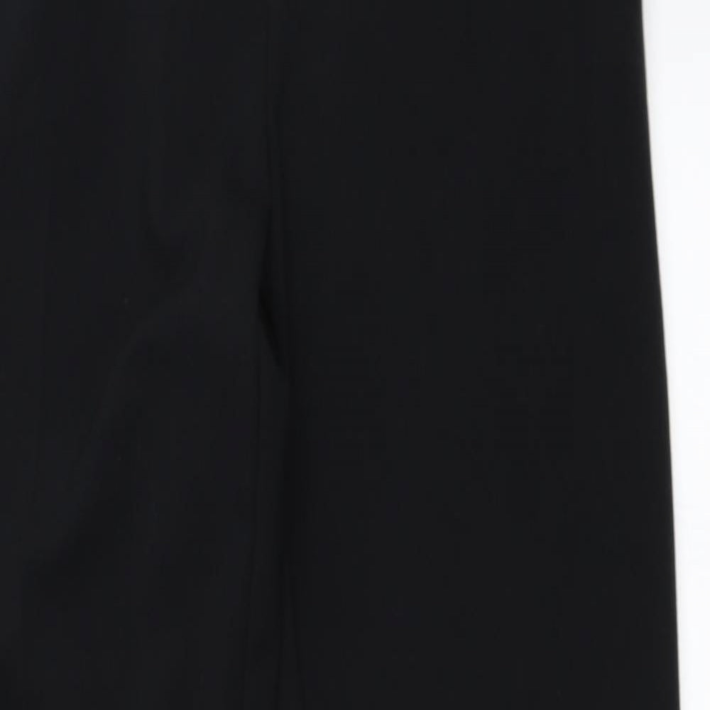 Womens UK Size 10 Marks and Spencer Regular Fit  Black Trousers